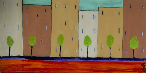 Buildings and Trees II